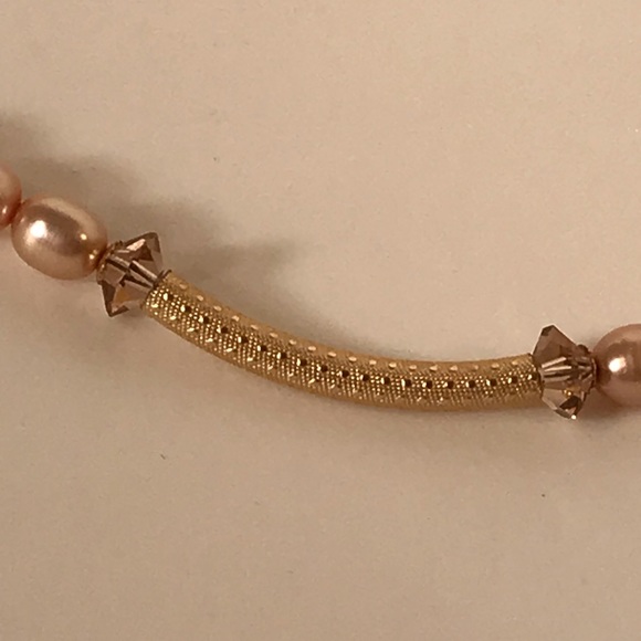 ⬇️ $148 💕Australian Pearl, Crystal Necklace - Picture 3 of 8